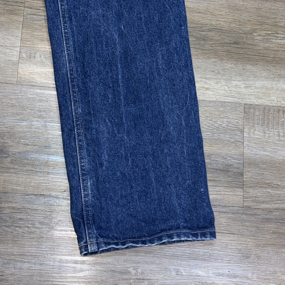 VTG Carhartt Flame-Resistant (FR) Relaxed Fit Denim Jeans Mens W34 x L32 - Picture 2 of 16